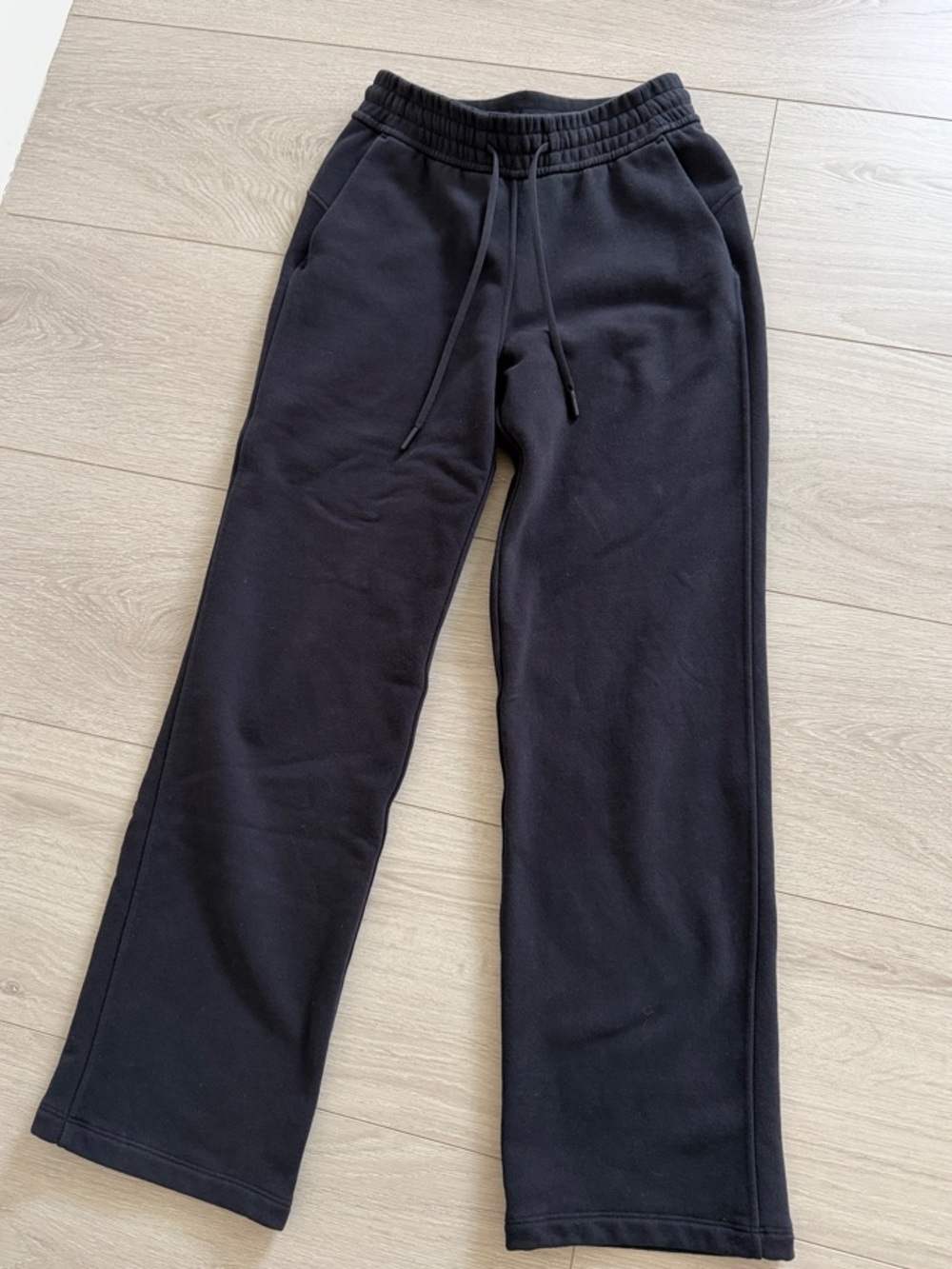Lululemon Loungeful Black Drawstring Sweatpants